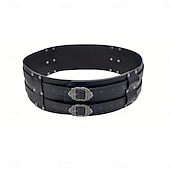 economico Accessori e altro-Retrò Vintage Medievale Rinascimento Cintura in Vita Guerriero Vichingo Ranger Costume Per uomo Vichingo Halloween Carnevale Fiera Rinascimentale LARP Adulti Cintura