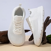 preiswerte Casual Sneakers-Men's Wide Fit Casual Sneakers – Lightweight Breathable Lace-Up Walking Shoes, Cushioned Comfort Wide Width Footwear for Office, Travel, Driving and Everyday Lifestyle