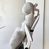 levne Náplň do polštářů-krk typu „vše v jednom“ &amp;bederní opěrný polštář, 3D ergonomický opěrný polštář, ultra měkké pohodlné opěradlo cloud pro kancelářskou židli, autosedačku, herní židli &amp;jídelní židle, ulevuje spodní
