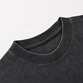  2026 250 Aniversario Camisetas para hombres Bandera estadounidense 1776 100 Algodón Lavado ácido Camiseta de peso pesado de manga corta Camiseta DTG Cuello redondo Moda Diaria Vacaciones Primavera