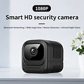 voordelige IP-netwerkcamera's voor binnen-1080p mini beveiligingscamera wifi draadloze binnencamera voor thuis, huisdieren en baby's met app voor weergave op afstand, nachtzicht, bewegingsdetectie, kleine nanny bewakingscamera, kleine