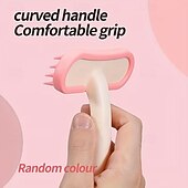 abordables Cuidado del cabello-3 peines de silicona para conejos, peines para mascotas pequeñas, peines para pelo de gato, cepillos para pelo de cobaya, herramienta de limpieza y cuidado del pelo, recortador de belleza, peine para