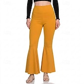 economico Fondi-Anni '70 Disco Y2K Pantaloni a zampa d'elefante Pantaloni a zampa Bambola Costume Per donna Giorno dei Re Casual Quotidiano Parata dell'Orgoglio Mese dell'orgoglio Adulti Pantaloni
