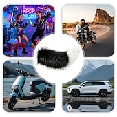 economico Interni fai-da-te per auto-Coda di volpe mobile elettronica con telecomando, accessorio auto kawaii motorizzato con diverse modalità di funzionamento e facile installazione adesiva.