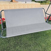 cheap Patio Cushions Cover-Swing Seat Cover Replacement 600D Waterproof Oxford Patio Swing Cushion Cover 2 3 Seat Garden Swing Bench Seat Cover for Outdoor Porch Yard Coffee (56.69''x17.7''x21.65'')