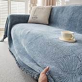 cheap Sofa Cover-Sofa Cover Blanket One Piece Couch Cover Anti Cat Scratch Herringbone Sofa Slipcover Full Coverage Furniture Protector Washable Sofa Throw for Living Room
