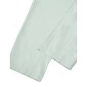economico Classico-Per uomo Pantaloni di Lino Pantaloni Pantaloni Estivi Pantaloni Larghi Coulisse Elastico in vita Gamba Dritta Semplice Leggero Traspirante Lunghezza intera Casuale Quotidiano All'aperto Vacanza Moda