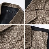 cheap Men's 1920s Costumes-Roaring 20s 1920s Retro Vintage Waistcoat The Great Gatsby Tweed Notched Lapels Fancy Dress Men's Cocktail Party Revival Wedding Party Adults' waistcoat