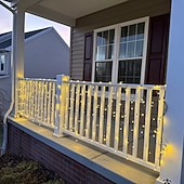 abordables Projecteurs haute tension à brancher-Guirlande lumineuse LED en filet, décoration extérieure en filet, guirlande lumineuse multicolore LED étanche pour buissons, arbustes, haies, arbres et pelouse