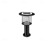 abordables Lampe anti-insectes-Piège à moustiques solaire d'extérieur en acier inoxydable, résistant aux insectes volants et étanche, idéal pour la terrasse, le jardin ou la cour.