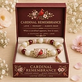 voordelige Geschenken-liefde, vrede &amp;Lente zegeningen 2026 limited edition armband met geschenkdoos voor vrouwen, inspirerende bij, blauwe vogel, vlinder armband, sieraden bedeltjes, polsbandje, elastisch stretch