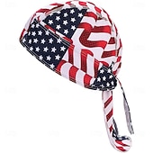 billiga U.S. 250-årsjubileum-1 st. patriotisk amerikansk flagga kylande huvudduk, snabbtorkande elastisk sportbandana för män och kvinnor, USA:s självständighetsdag 250-årsjubileum cyklingskallehatt för löpning, gym, vandring