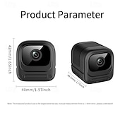 voordelige IP-netwerkcamera's voor binnen-1080p mini beveiligingscamera wifi draadloze binnencamera voor thuis, huisdieren en baby's met app voor weergave op afstand, nachtzicht, bewegingsdetectie, kleine nanny bewakingscamera, kleine