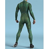voordelige Koppel- en groepskostuums-Full Body Suit Zentai-Pakken Cosplay kostuum Bodysuits Sexy kostuum Halloween Kinderen Volwassenen Voor heren Dames Jongens Maskerade Feest Prestatie Gemakkelijke Halloween-kostuums Aankleden