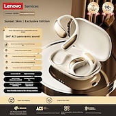 economico Cuffie TWS wireless-Cuffie wireless Lenovo LE505 a orecchio aperto, auricolari Bluetooth 6.0 a conduzione aerea, suono panoramico a 360° ACS. &amp;Dolby Atmos, microfono con cancellazione del rumore, auricolari sportivi