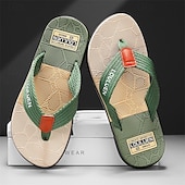 cheap Men's Slippers &amp; Flip-Flops-Men's Blue Flip Flops – Lightweight Quick-Dry Beach Sandals, Comfortable Summer Footwear for Vacations, Poolside and Everyday Leisure