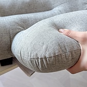 levne Náplň do polštářů-krk typu „vše v jednom“ &amp;bederní opěrný polštář, 3D ergonomický opěrný polštář, ultra měkké pohodlné opěradlo cloud pro kancelářskou židli, autosedačku, herní židli &amp;jídelní židle, ulevuje spodní