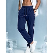 voordelige casual broek-Voor heren Joggingbroeken Broek Vrijetijdsbroek Sneldrogende broek Koelbroek Zak met rits Elastisch manchet Effen Lichtgewicht Ademend Volledige lengte Casual Dagelijks Buiten Modieus Streetwear
