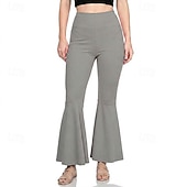 economico Fondi-Anni '70 Disco Y2K Pantaloni a zampa d'elefante Pantaloni a zampa Bambola Costume Per donna Giorno dei Re Casual Quotidiano Parata dell'Orgoglio Mese dell'orgoglio Adulti Pantaloni