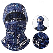 cheap Cycling Hats, Caps &amp; Bandanas-Neck Gaiter Neck Tube Cycling Cap  Bike Cap Balaclava UV Resistant Cycling Dust Proof Lightweight Soft Bike / Cycling Black White Royal Blue for Men's Adults' Mountain Bike / MTB Skiing Hunting