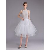 abordables jupon-Jupe à cerceaux Tutu Sous jupe Années 1950 Rétro Vintage Princesse Adulte Femmes Bal de promo Tenue de soirée Cocktail Se déguiser