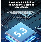 levne TWS Pravá bezdrátová sluchátka-Bezdrátová sluchátka Lenovo ThinkPlus, Bluetooth 5.3 sluchátka s potlačením hluku, HiFi stereo TWS sluchátka do uší s mikrofonem, nabíjecí pouzdro, sportovní sluchátka do uší pro iPhone a Android,