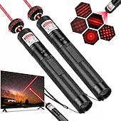  Wiederaufladbarer USB-Laserpointer für Outdoor-Aktivitäten wie Jagen, Wandern und Camping mit großer Reichweite (grüner Laserstrahl)