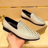 preiswerte Slipper-Rote Herren-Loafer mit Struktur, elegante Slipper zum Hineinschlüpfen, modische Schuhe für Hochzeiten, Partys, Clubbesuche und Abendveranstaltungen