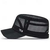 preiswerte Heizen und Kühlen-Baseballkappe mit flachem Schirm für Herren, verstellbarer, stylischer Sommerhut mit Sonnenschutz, Freizeitaccessoire für Outdoor-Sportarten wie Angeln und mehr, Accessoires für Erwachsene