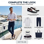tanie Casualowe buty na sznurówki-klasyczne męskie buty żeglarskie, sznurowane, codzienne buty pokładowe do jazdy samochodem, podróży, na plażę, na wakacje i na co dzień