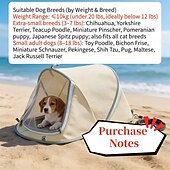 cheap Storage &amp; Organization-Collapsible Pet Tent (suitable For Cats And Dogs), Breathable Mosquito-proof Mesh Design, Indoor And Outdoor Dual-use Pet Bed, Suitable For Home, Camping, Grassland, Beach