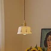 cheap Chandeliers-17 cm Pendant Lantern Design Chandelier Ceramic Vintage 110-120V 220-240V