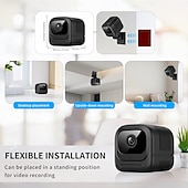 voordelige IP-netwerkcamera's voor binnen-1080p mini beveiligingscamera wifi draadloze binnencamera voor thuis, huisdieren en baby's met app voor weergave op afstand, nachtzicht, bewegingsdetectie, kleine nanny bewakingscamera, kleine