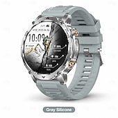 billige Smartklokker-AK102 Smartklokke 1.7 tommers Bluetooth-anrops-smartklokke Skritteller Samtalepåminnelse Fitnessporing Kompatibel med Android iOS Herre GPS Lang ventetid Håndfri bruk IP68 50mm urkasse