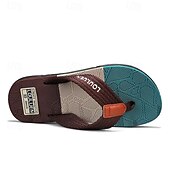 cheap Men's Slippers &amp; Flip-Flops-Men's Blue Flip Flops – Lightweight Quick-Dry Beach Sandals, Comfortable Summer Footwear for Vacations, Poolside and Everyday Leisure