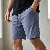 economico Pantaloncini casual-Per uomo Pantaloncini ad asciugatura rapida Shorts sportivi Shorts Pantaloncini casual Coulisse Tasca Elastico in vita Semplice Comodità Traspirante Lunghezza al ginocchio Spiaggia Vacanza Sportivo