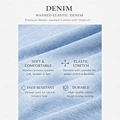 cheap Men's Classic Polo-SoftFade™ Men's Acid Wash Shirt Cotton Polo Shirt Casual Business Lapel Classic Short Sleeve Fashion Basic Solid Color Buttons Washed Summer Spring Regular Fit Blue Black Light Green Pink Navy