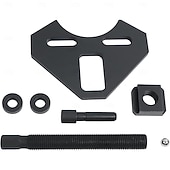 abordables Servicio de Vehículo-Herramienta para desmontar bujes, extractor de bujes de rueda 40100, herramienta completa para desmontar cojinetes de buje con tuerca hexagonal roscada, para la mayoría de conjuntos de bujes de 5, 6 y