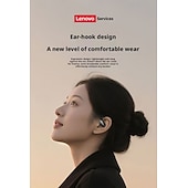 economico Cuffie TWS wireless-Cuffie wireless Lenovo LE505 a orecchio aperto, auricolari Bluetooth 6.0 a conduzione aerea, suono panoramico a 360° ACS. &amp;Dolby Atmos, microfono con cancellazione del rumore, auricolari sportivi