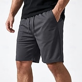 economico Pantaloncini casual-Per uomo Pantaloncini ad asciugatura rapida Shorts sportivi Shorts Pantaloncini casual Coulisse Tasca Elastico in vita Semplice Comodità Traspirante Lunghezza al ginocchio Spiaggia Vacanza Sportivo