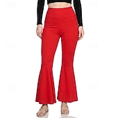 economico Fondi-Anni '70 Disco Y2K Pantaloni a zampa d'elefante Pantaloni a zampa Bambola Costume Per donna Giorno dei Re Casual Quotidiano Parata dell'Orgoglio Mese dell'orgoglio Adulti Pantaloni
