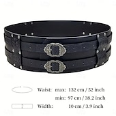 economico Accessori e altro-Retrò Vintage Medievale Rinascimento Cintura in Vita Guerriero Vichingo Ranger Costume Per uomo Vichingo Halloween Carnevale Fiera Rinascimentale LARP Adulti Cintura