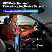 preiswerte Mess- und Messwerkzeuge-Detektor für versteckte Kameras, GPS-Tracker-Finder, HF-Signaldetektor für Abhörgeräte, tragbarer Sichtschutz für Hotel, Zuhause und Reisen, handlicher Lochkamera-Finder