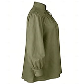  Medievale Rinascimento Camicia Pirata Vichingo Abbinare con cotone e lino Costume Per uomo Vichingo Costumi da pirata Halloween Carnevale Performance LARP Fiera Rinascimentale Adulti Camicia