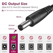 Zasilacz 24 V, zasilacz LED 24 W, 48 W, 72 W, 96 W, 120 W, 144 W, konwerter 100-240 V AC na 24 V DC, 1 A-DC6A, adapter oświetleniowy do taśm LED, kamer CCTV