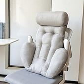 levne Náplň do polštářů-krk typu „vše v jednom“ &amp;bederní opěrný polštář, 3D ergonomický opěrný polštář, ultra měkké pohodlné opěradlo cloud pro kancelářskou židli, autosedačku, herní židli &amp;jídelní židle, ulevuje spodní