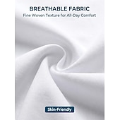 economico camicie da uomo no stiro-Per uomo Camicia Camicia elegante Camicia non stiro Camicia con Bottoni Semplice Casuale Quotidiano Bianco Blu chiaro Nero Rosa Manica Corta Collo ripiegato Estate Primavera Abbigliamento Classico