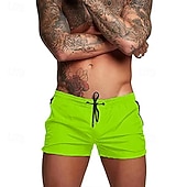 economico Costumi da Bagno per Uomini-Per uomo Boardshorts Costume da bagno Costume da Bagno Tinta unita Coulisse con tasche Asciugatura Rapida Con tasche Pantaloncini da Surf Pantaloni Surf Spiaggia Sport Acquatici Estate