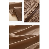  Femmes Chemise Haut à œillets Chemise Bohème Chemise en Dentelle Dentelle Broderie Élégant Bohème Vacances Manche 3/4 Hauts Longs Occasionnel Bleu Blanche Jaune Orange Marron Été Printemps
