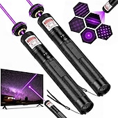  Wiederaufladbarer USB-Laserpointer für Outdoor-Aktivitäten wie Jagen, Wandern und Camping mit großer Reichweite (grüner Laserstrahl)